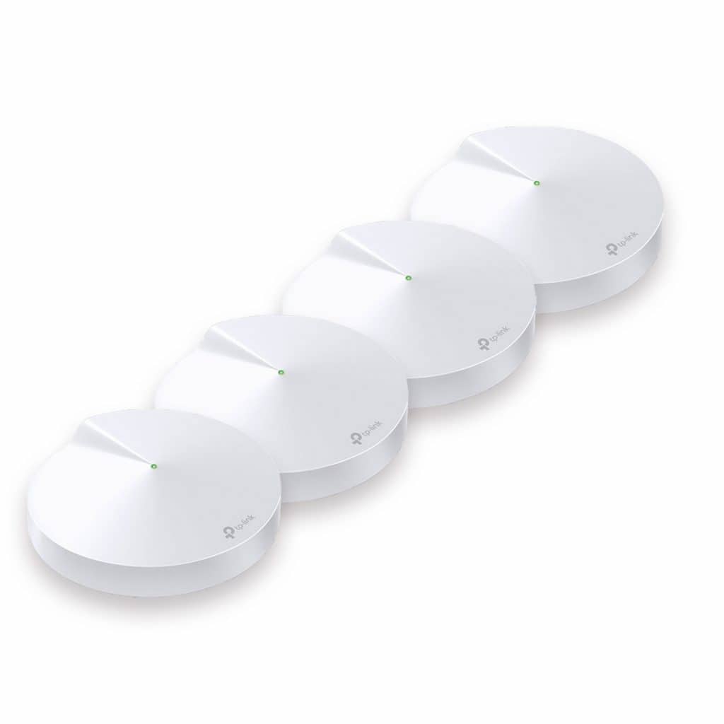 TP-Link Deco M5 WLAN Mesh-System 3er-Pack + TP-Link Deco M5 1er-Pack ...