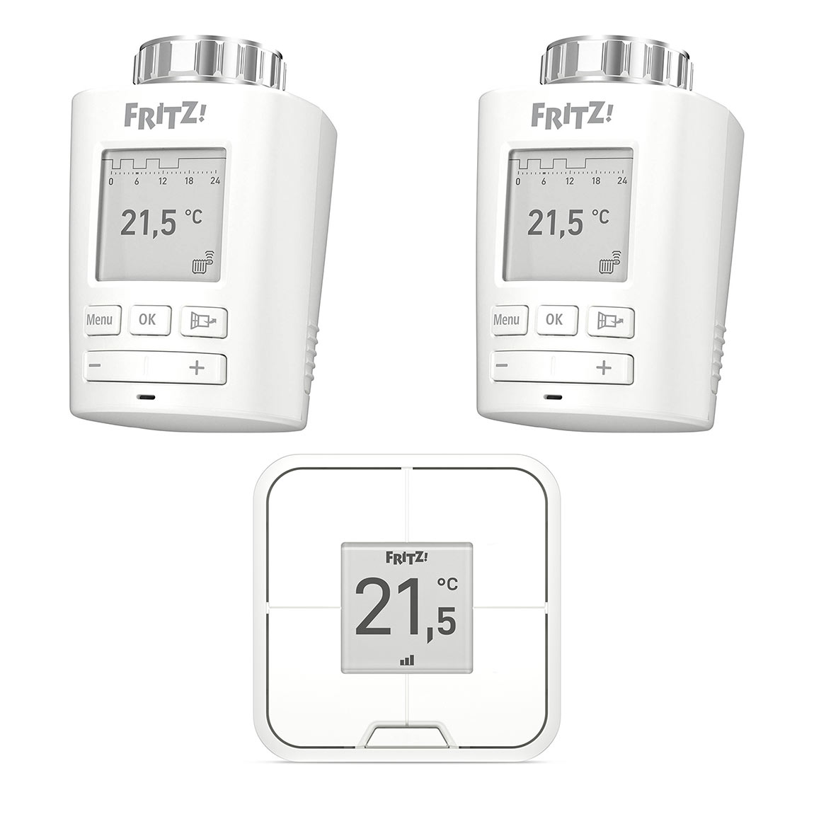 AVM FRITZ!DECT 301 2er-Pack + AVM FRITZ!DECT 440 Vierfach-Taster hier  online günstig kaufen